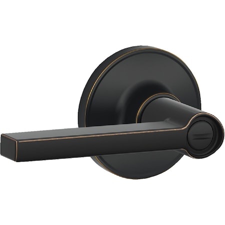 Dexter By Schlage Solstice Aged Bronze Privacy Door Lever Lockset J40VSOL716